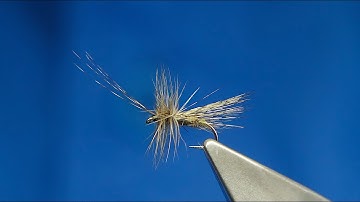 Tying a Coq de Leon Grannom Caddis Fly with Davie McPhail