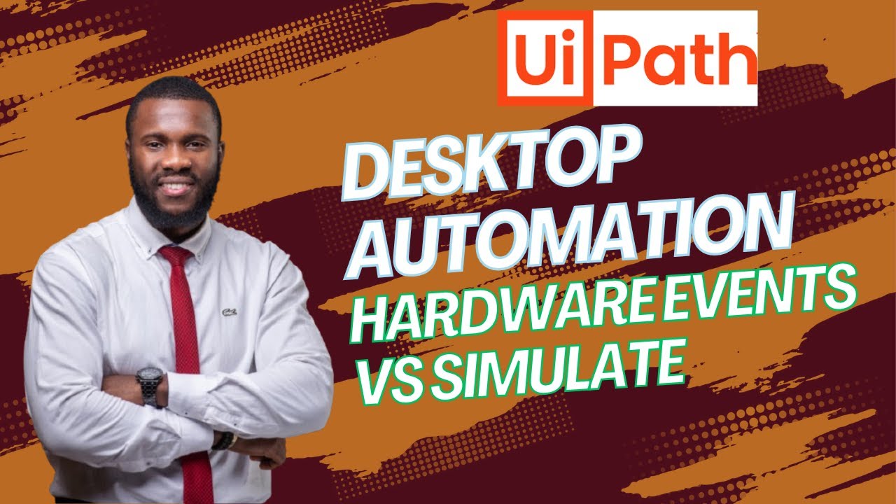 UiPath Desktop Automation | Simulate Click vs Hardware Events Performance Test