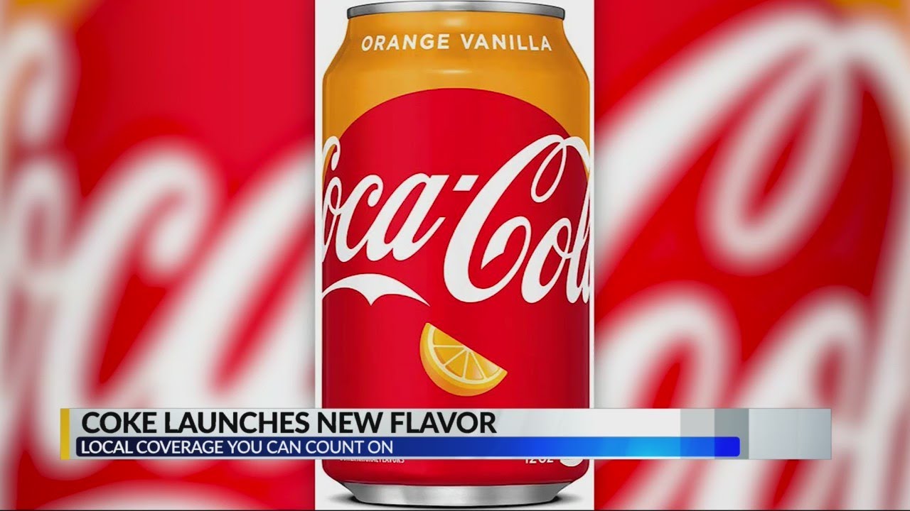 Coke releases Orange-vanilla
