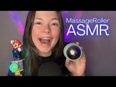 ASMR SPECIAL REQUEST Massage Roller Triggers With Layered Fan Sounds and Whispers