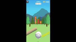 Mouse skill game hit cans 3d level1 to level10 complete screenshot 2