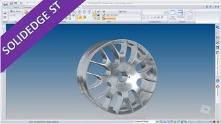 Simple Rim / einfache felge - SolidEdge ST 7 Training
