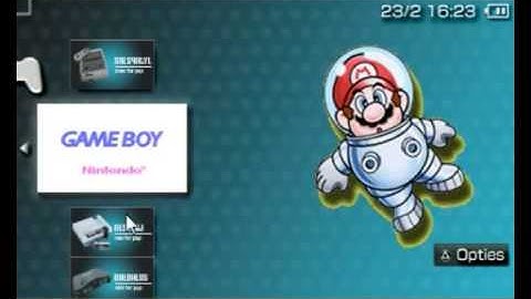 Game boy color emulator for psp (Homers RIN)