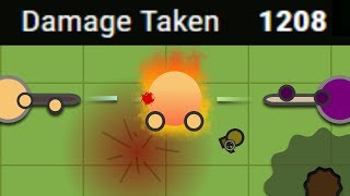 Surviv.io - Body of Steel - 1200+ Damage Taken Victory