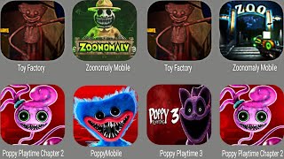 Poppy Playtime Chapter 3 Mobile,Poppy Playtime Chapter 2,Zoonomaly Mobile,Poppy Mobile Full Gameplay