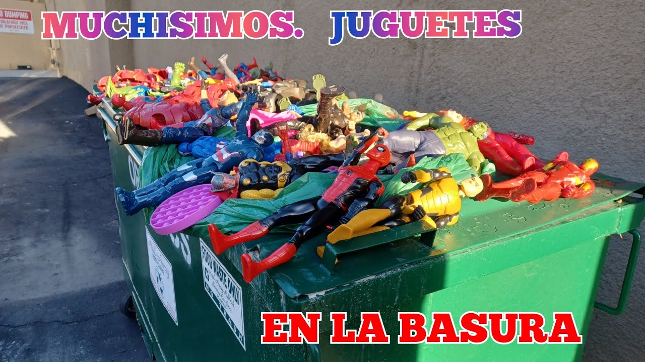 No entiendo porque TIRARON  TODO ESTO A  LA BASURA 😱 
