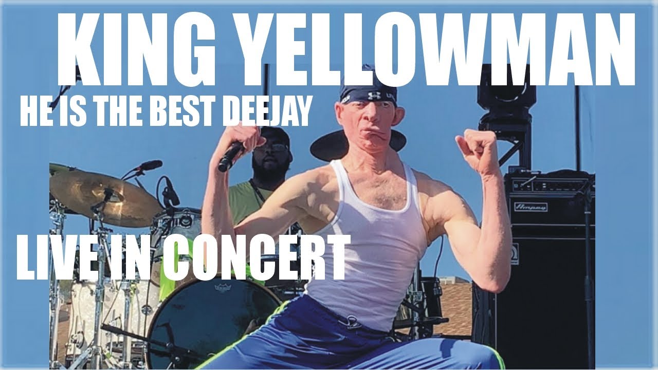 KING YELLOWMAN Live in Amsterdam Concert The Best Jamaican DEEJAY Dancehall Reggae