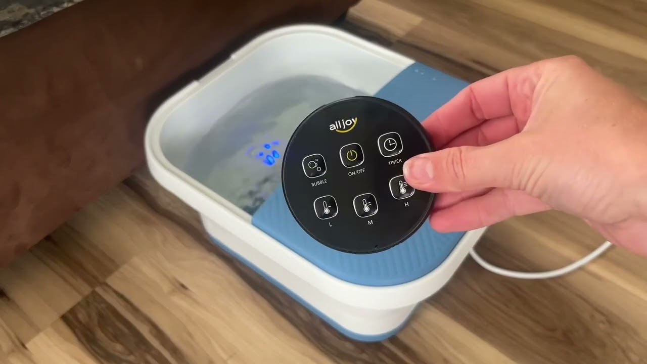 Honest review of ALLJOY Collapsible Foot Spa Bath Massager with Heat