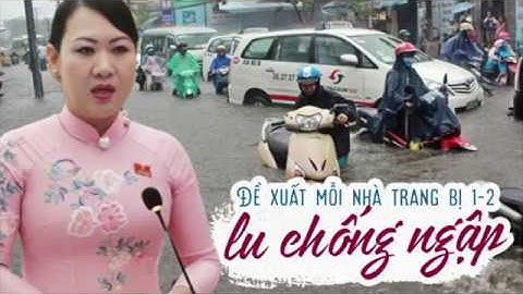 Lạ lùng đề xuất dùng lu chống ngập, trục xuất người nhập cư xả rác của PGS-TS Phan Thị Hồng Xuân