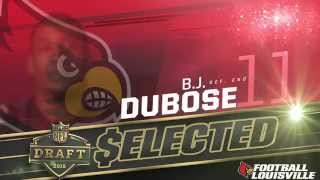 Louisville Football B.j. Dubose Draft Day Highlights
