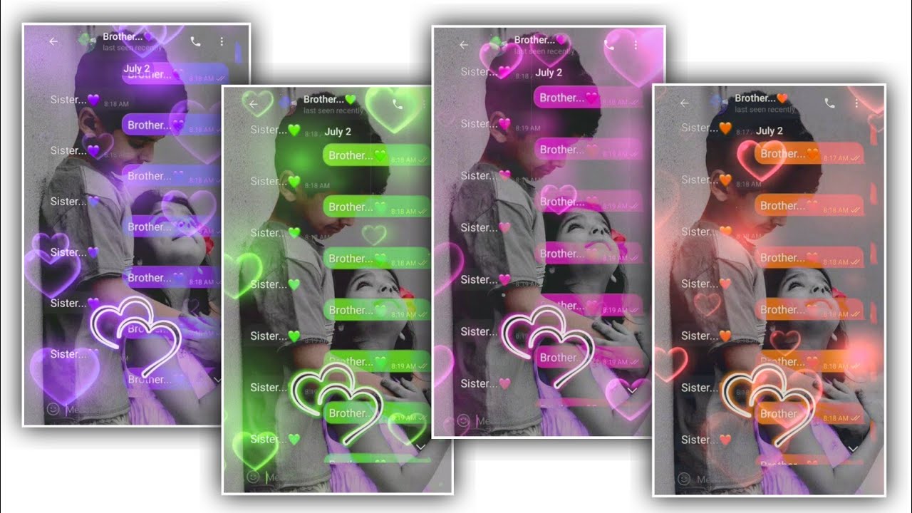 brother sister WhatsApp status video editing kinemaster sister