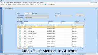 CODE7-ITEM PRICE MAPPING