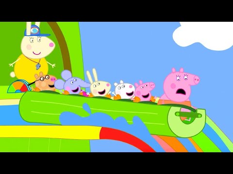 El Tobogán Acuático | Los cuentos de Peppa la Cerdita