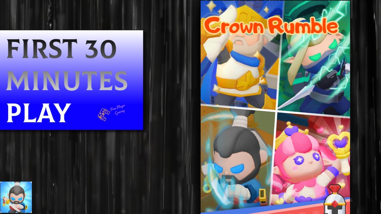[First 30 minutes Play] Crown Rumble: Idle Kingdoms v.1.15.1 Review and Gameplay
