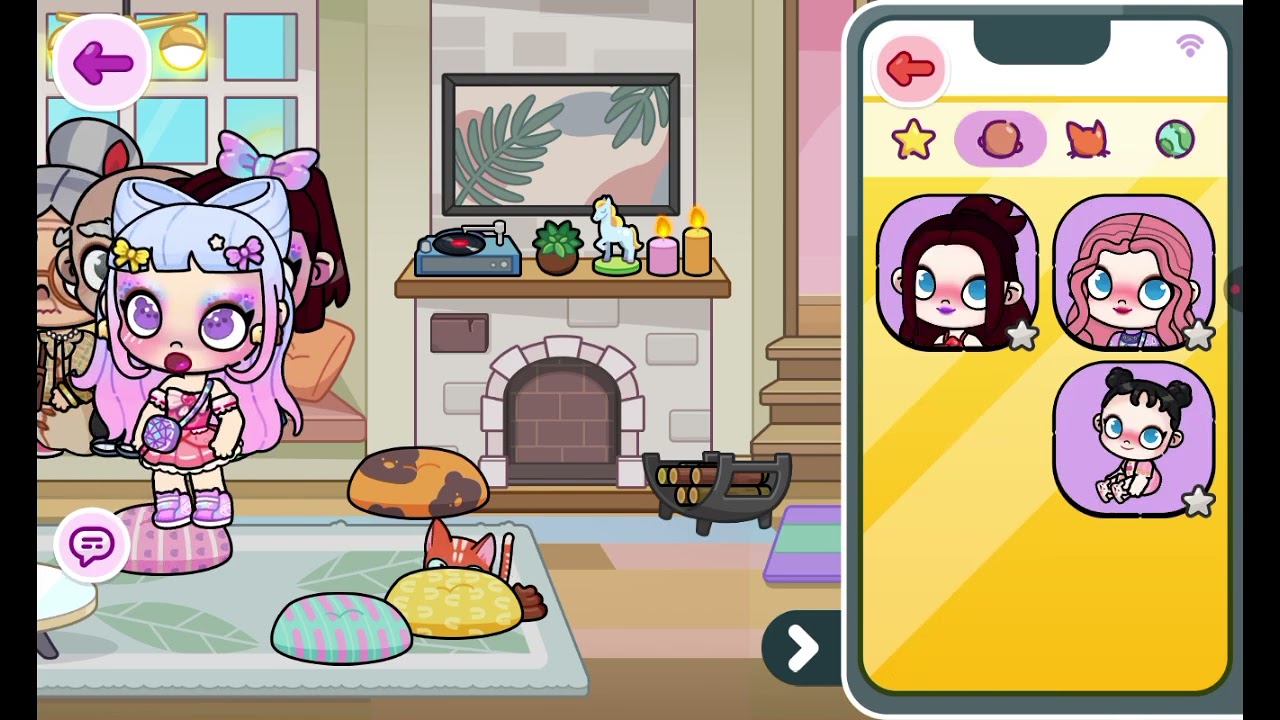 لين وبيان في يوم العيد – حفلة العيد في Avatar World 🎉🕌💖