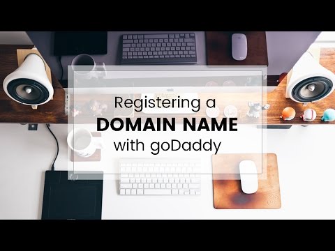 Registering a Domain Name With GoDaddy 2017