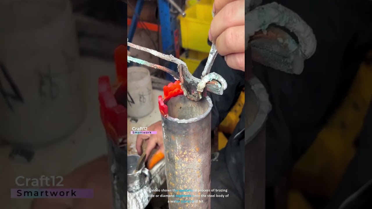 Brazing Water Drill Bits 🔥💎