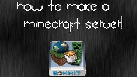 How to make a Minecraft server! 1.7.2