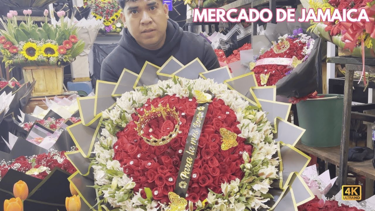Mercado de Jamaica: un paraíso de flores en la CDMX 