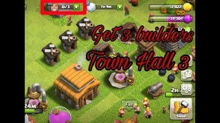 Get the third builder hut in Town Hall 3 instantly.   |Clash of clans|   2017|  Tech Tube1710| screenshot 3