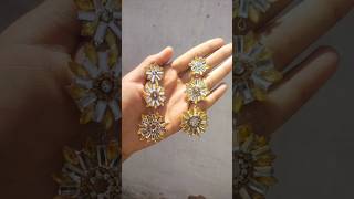#shorts #diy earrings #ytshorts #diy earrings #jewellery making #youtubeshorts #viral