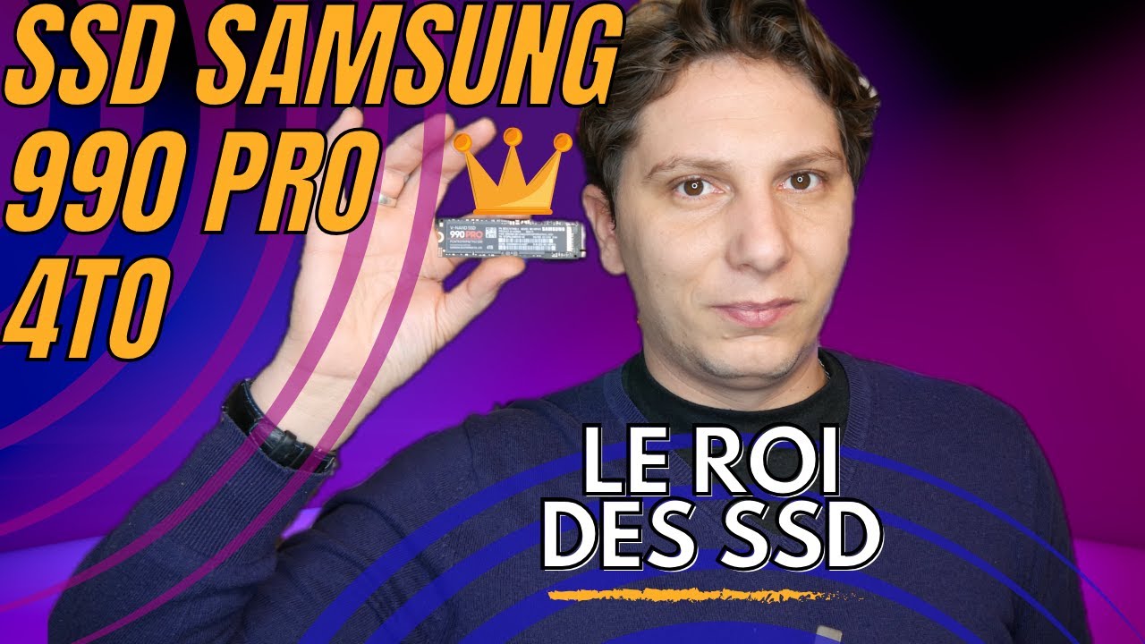 Installation complète du SSD 990 Pro Samsung 4To sur ASUS Zephyrus 