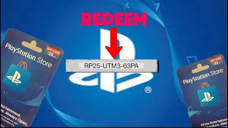 How to redeem a PlayStation gift card!