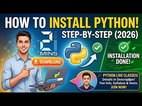 How to Download and Install Python in 2 Minutes (2026)