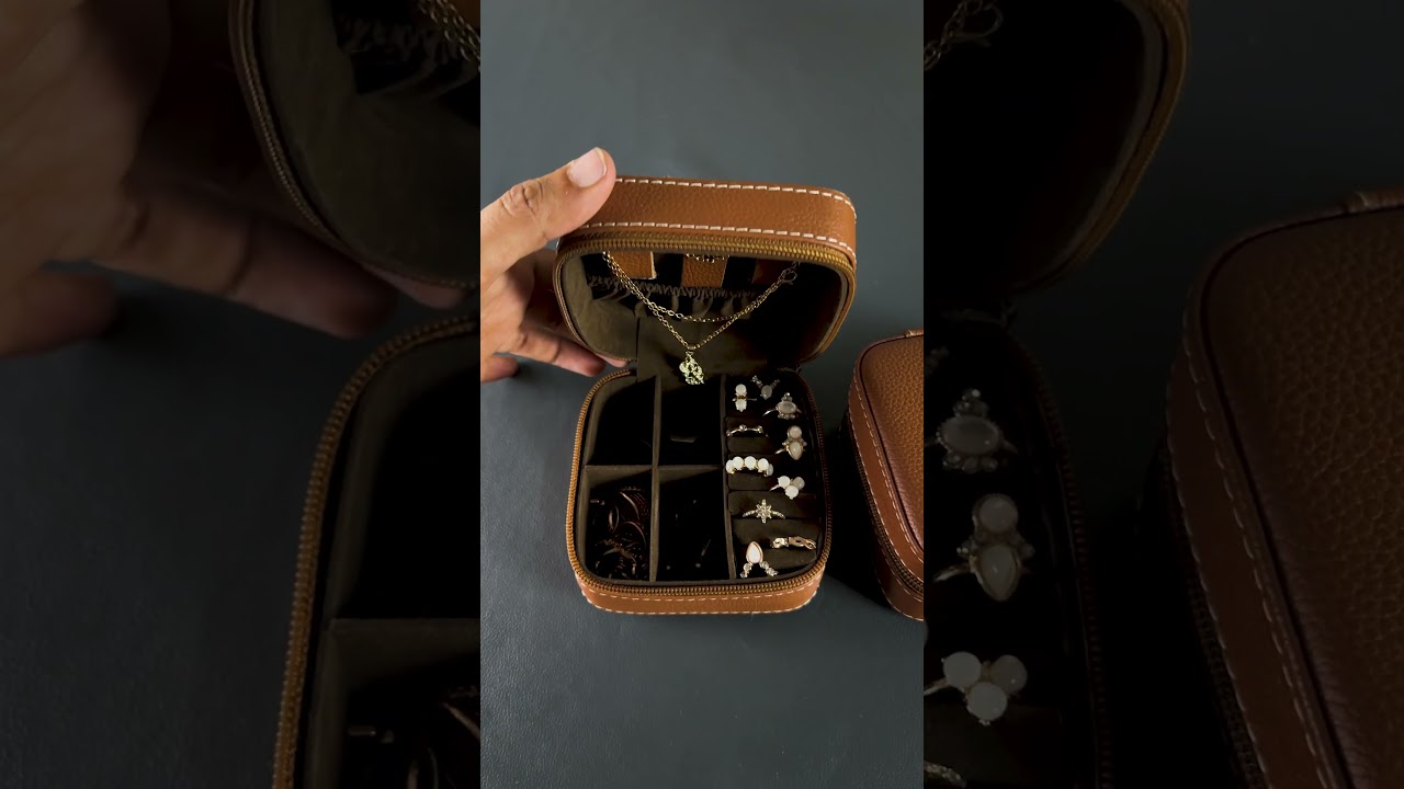 Unlock Elegance: Leatherax Jewelry Box  