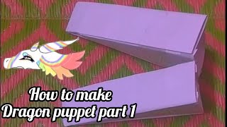 How to make Dragon puppet (part 1) |Dragon puppet @UniqueWorld-ct8nw786