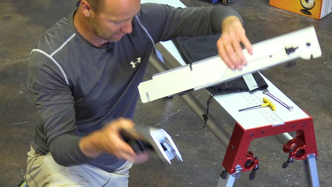Instructions Installing Table Saw Legs YouTube