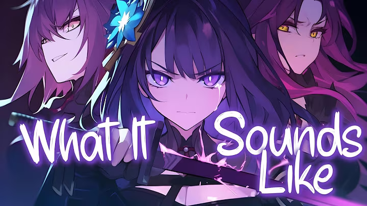 「Nightcore」 What It Sounds Like - KPop Demon Hunters ♡ (Lyrics)