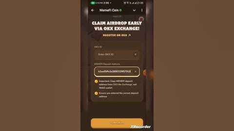 How to claim memefi token in OKX exchange