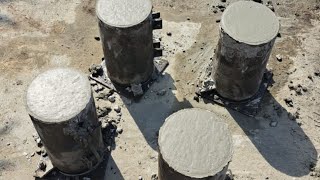 How to perform concrete compression test