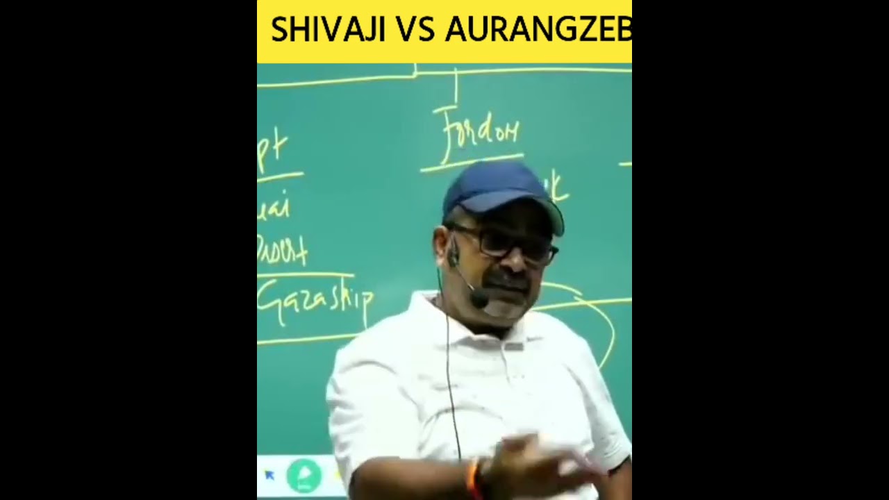 Who is better Shivaji or Aurangzeb  Avadh Ojha Sir  Mughal vs maratha