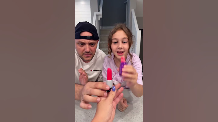 Prank on dad with a lipstick 😂❤️😳 #shorts