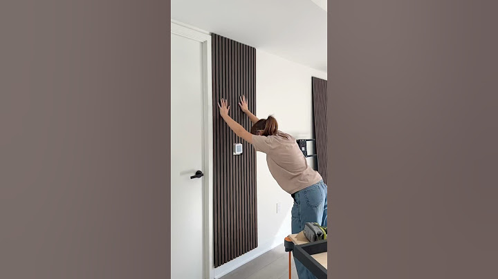 accent wall install✨ | HUGE transformation🤩 #diy #interiordesign #roommakeover