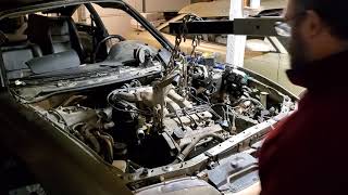 grey mx6, engine pull