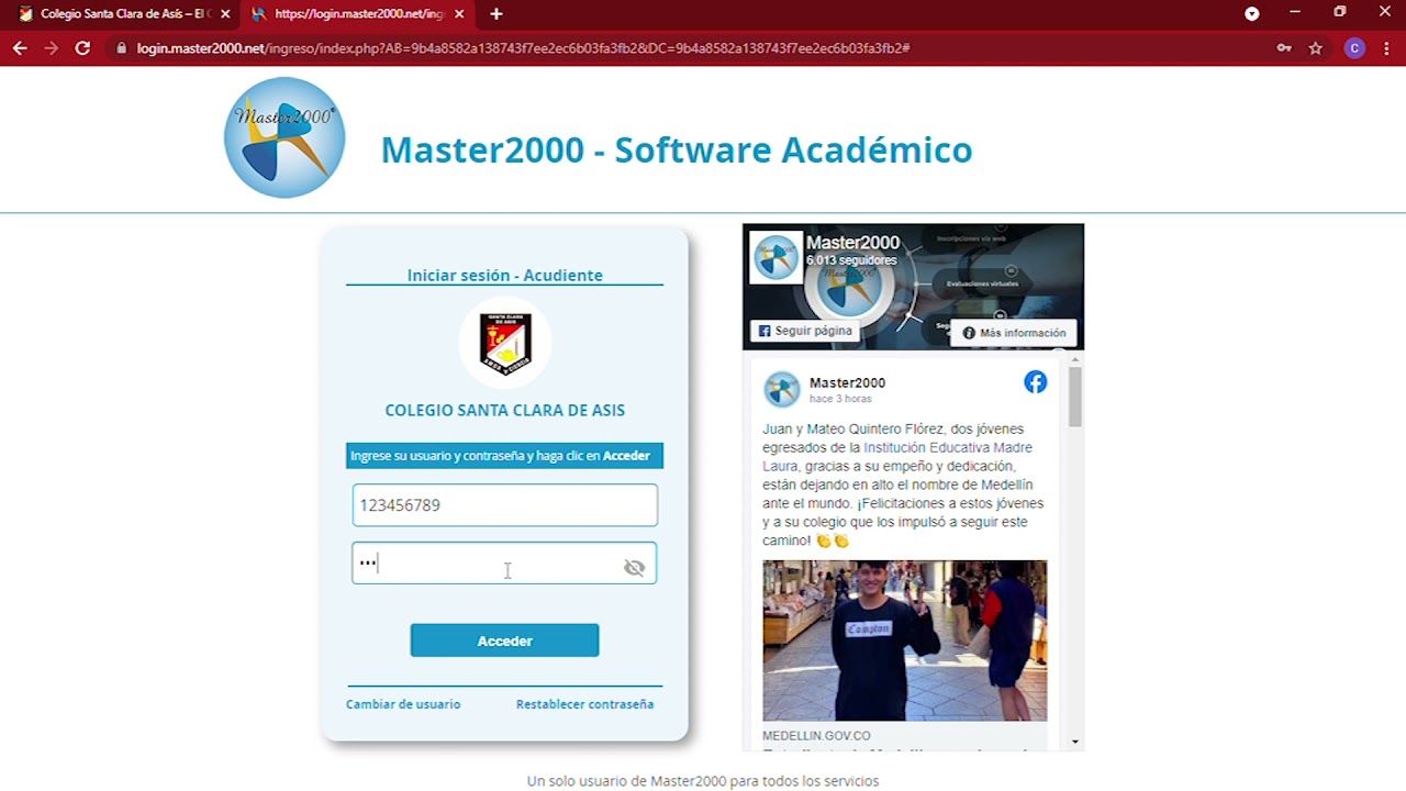 Instructivo Para Reservar Cupo De Estudiantes Antiguos Para 2022 YouTube