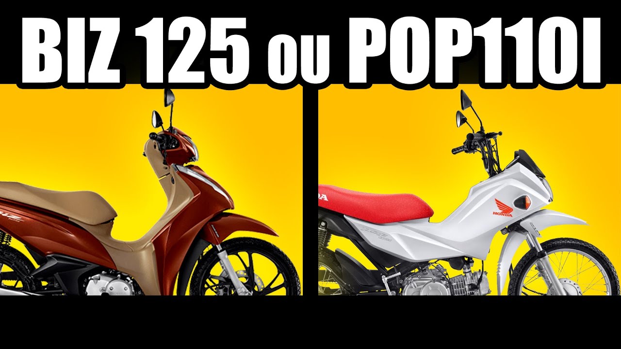 Pop ou Biz: como as motos mais baratas da Honda se comparam?