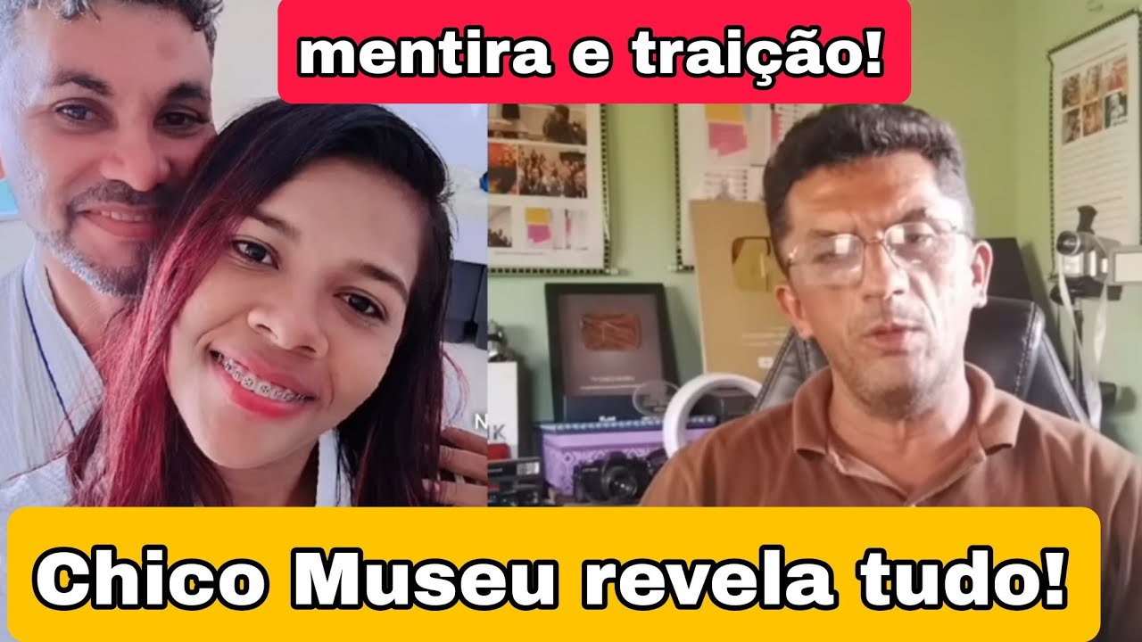 Chico museu não aguenta mais carregar a culpa e ABRE o jogo! @chicomuseupiauí 