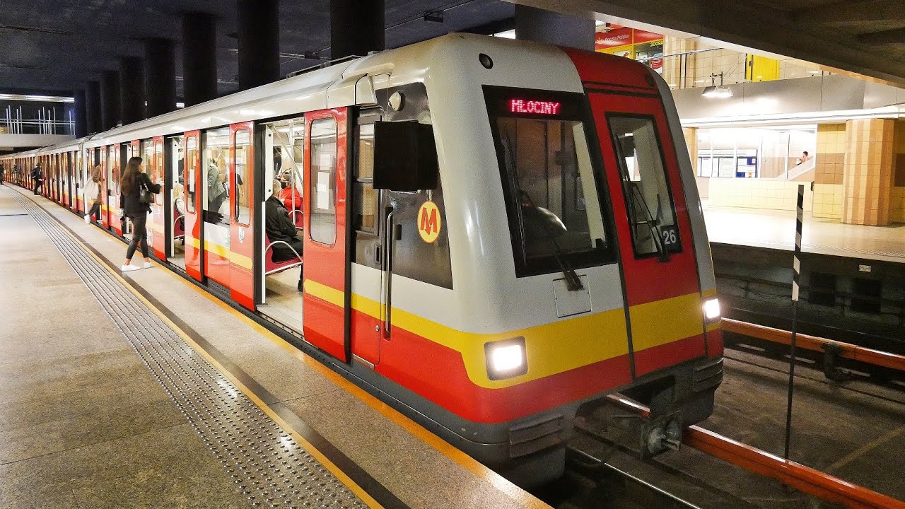 Warsaw Metro | Metro Warszawskie | Alstom Metropolis 98B