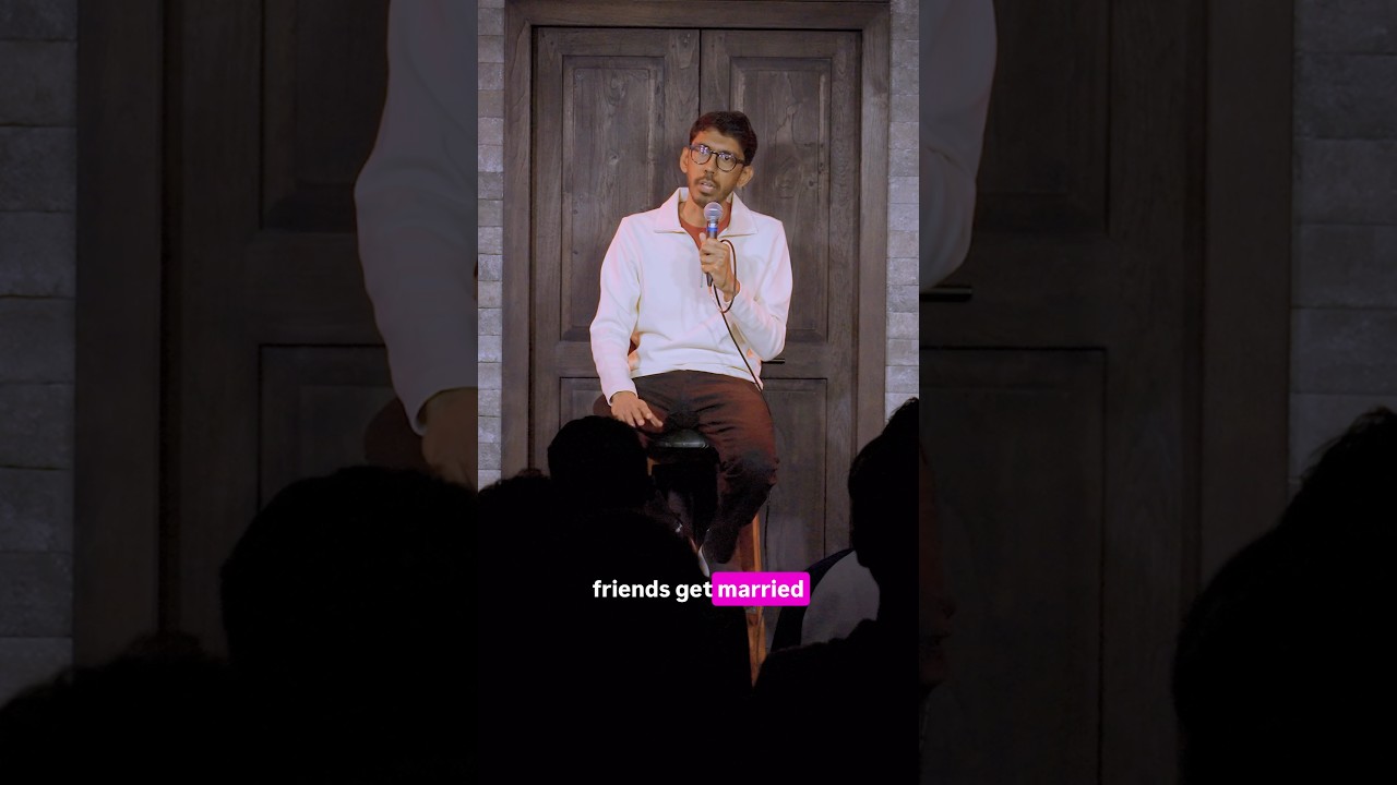 Friends get married #standupcomedy #comedyshorts #matrimania