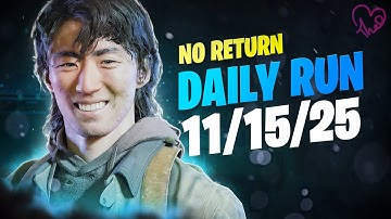 No Return - Daily Challenge on Grounded mode as Jesse (11.15.25)
