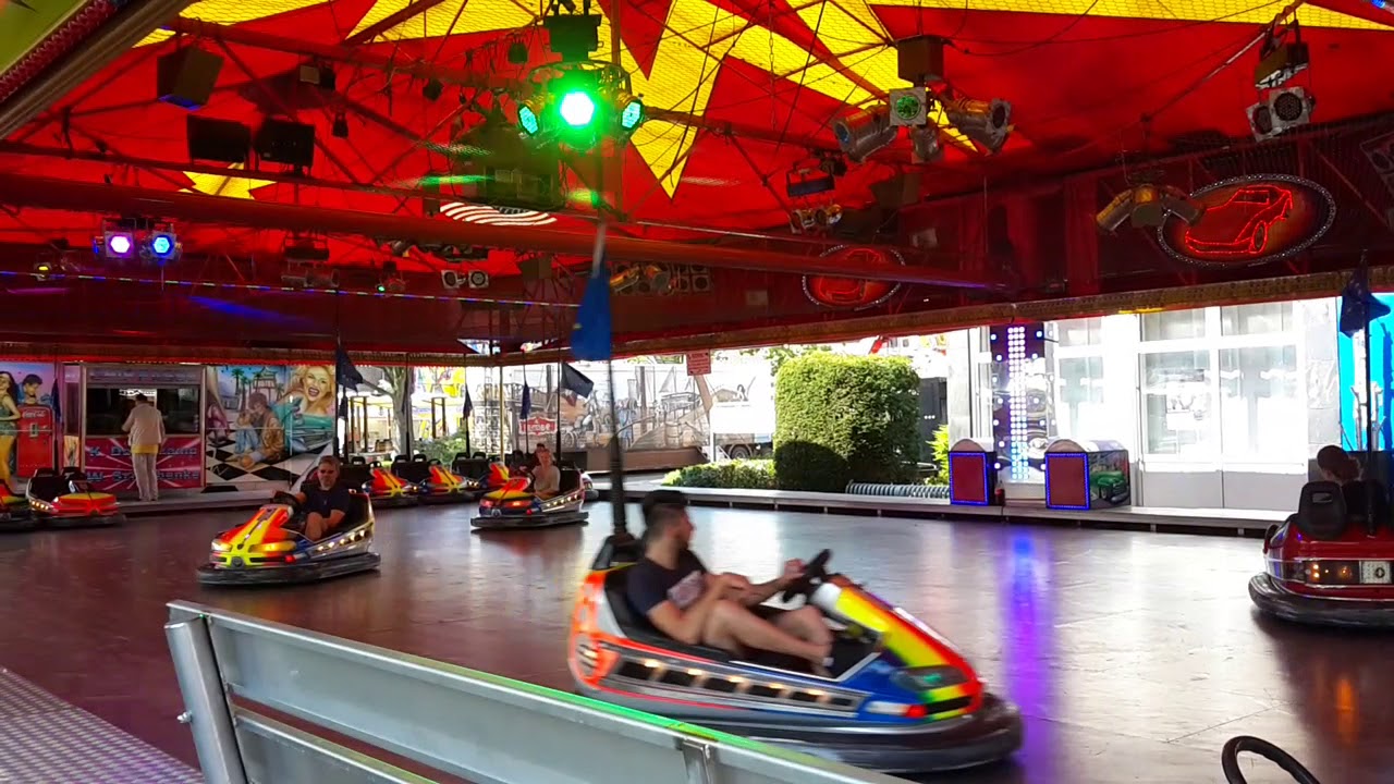 Auto Diskothek Autoscooter offride Jacobi Kirmes Ascheberg 2019 YouTube