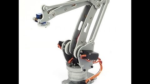 DIY 4-Axis Servos Control Palletizing Robot Arm