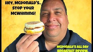 Mcdonald's All Day Breakfast REVIEW!