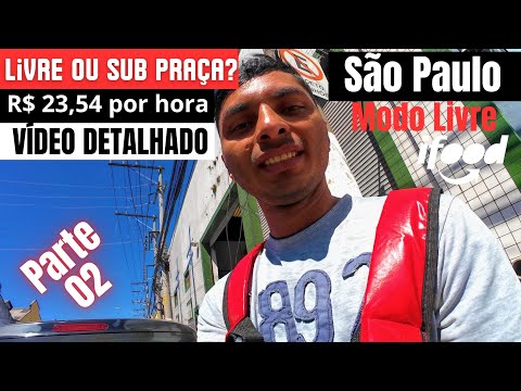 Sub Praça ifood versus Modo Livre quem paga mais? Fiz o teste completo Parte 02