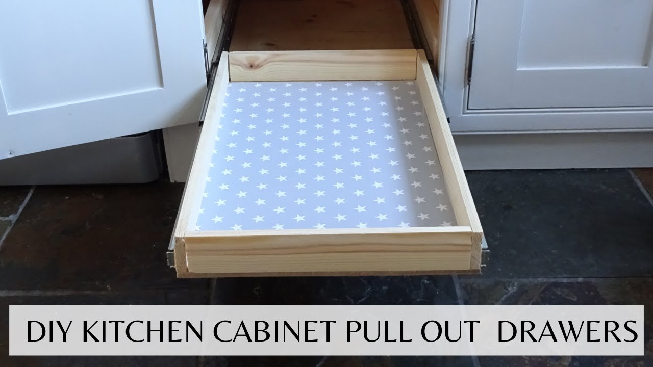 How to Build & Install Pull Out Shelves - DIY Guide 