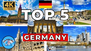 TOP 5 cities to visit in Germany - 4K Walking Tour